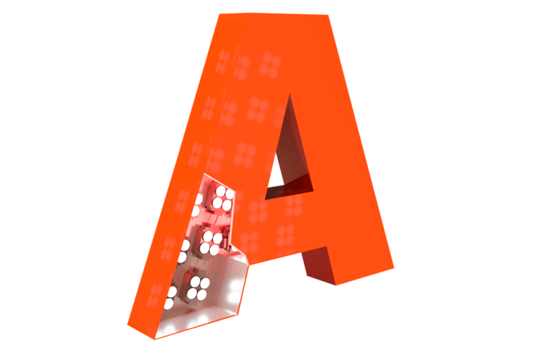 Объемные буквы