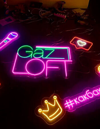 Неоновые вывески в лофт